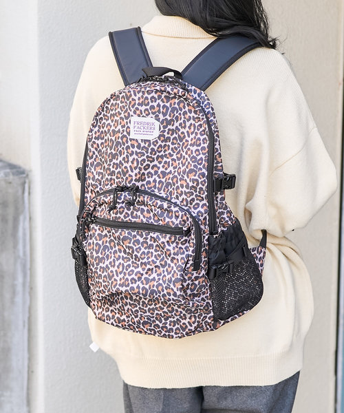 第一ネット ryokan-yamatoya.com HEAD ハンドバッグ PORTER＿LEOPARD BACKPACK＿レオパードリュック白豹  レディース