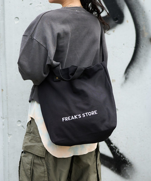 FREAK’S STORE ビッグ 2WAYショルダーバッグ/トートバッグ