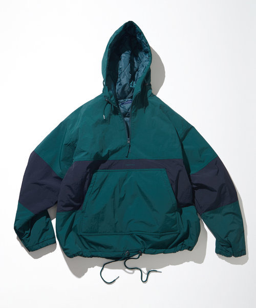 Panel Border Insulated Pullover Jacket/パネル ボーダー インサ 