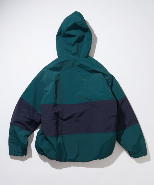 Panel Border Insulated Pullover Jacket/パネル ボーダー インサ 