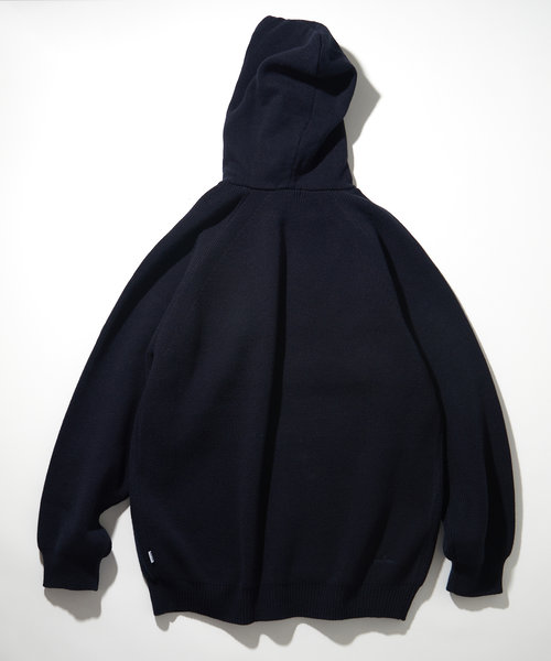 Small Patch Logo Hoodie Sweater/スモールパッチロゴ フーディ ニット ...