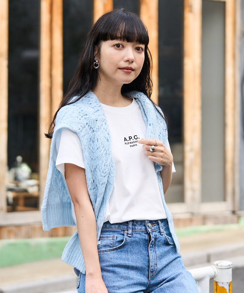 別注 T-SHIRT DESIREE/A.P.C. スモールロゴTシャツ