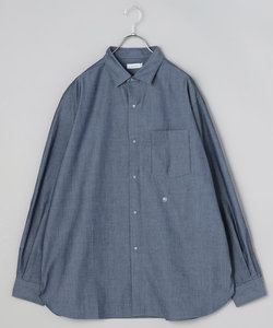 Regular Collar Chambray Shirt/レギュラーカラー シャンブレーシャツ