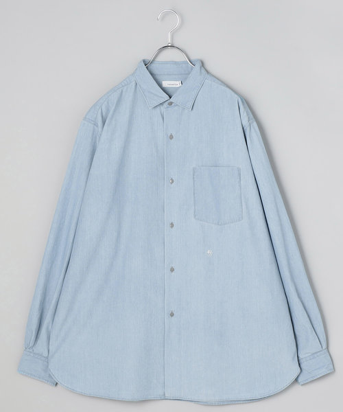 Regular Collar Chambray Shirt/レギュラーカラー シャンブレーシャツ