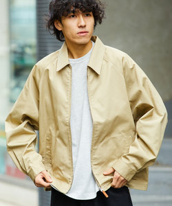 TWILL ZIP BLOUSON/ツイル ジップブルゾン/リラックスフィット