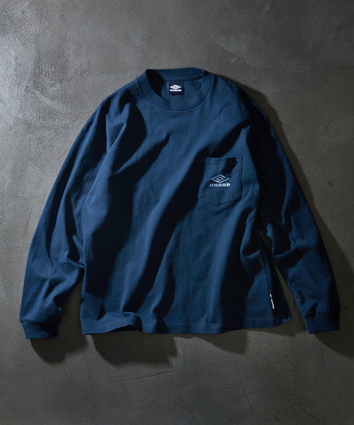 別注 Pocket L/S Tee/別注 ワンポイントロゴ ロングスリーブ ポケットTシャツ