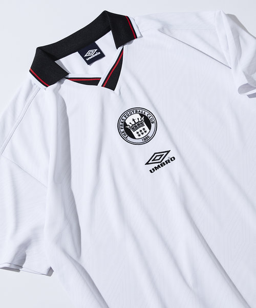 別注 Soccer Game Harf Sleeve Shirt Double Logo/別注 ハーフスリーブ サッカーゲームシャツ ダブルロゴ