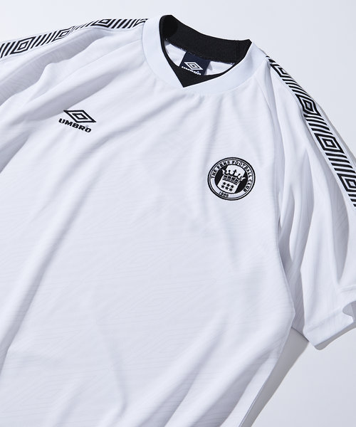 別注 Line Soccer Game Shirt Double Logo/別注 ラインロゴ サッカーゲームシャツ ダブルロゴ