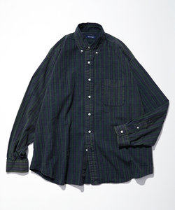 Faded L/S Shirt (Broadcloth Check)/ブリーチ ブロードチェックシャツ ロングスリーブ