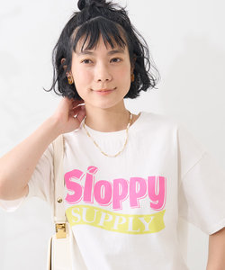 別注 SLOPPYCANA TEE/スラッピーカナ Tシャツ/プリントTシャツ