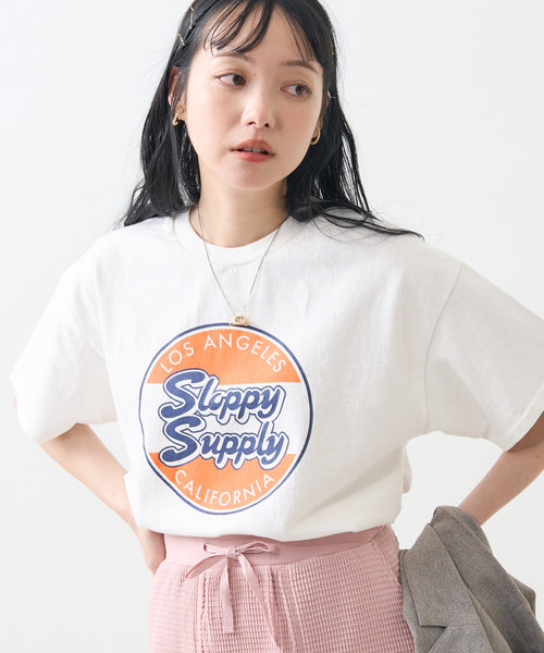 別注 Sloppy Supply TEE/スラッピー サプライ Tシャツ/プリントT