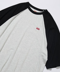 ワンポイントロゴ ラグラン ショートスリーブ Tシャツ/リラックスフィット/半袖