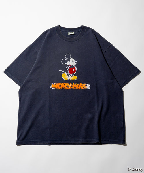 DISNEY/ディズニー ミッキーマウス フロッキープリント ショートスリーブTシャツ/半袖/リラックスフィット | FREAK'S  STORE（フリークスストア）の通販 - u0026mall