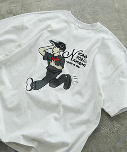 “Punch Boy” S/S/パンチボーイ ショートスリーブTシャツ/刺繍 半袖Tシャツ/バックデザイン
