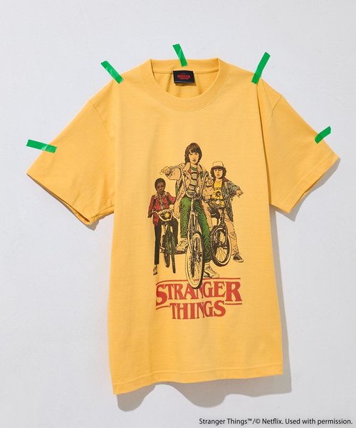 Stranger Things bicycle T-shirt/ストレンジャーシングス バイシクルTシャツ