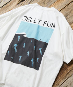 Jelly Fun Tee/バックプリント/リラックスフィット