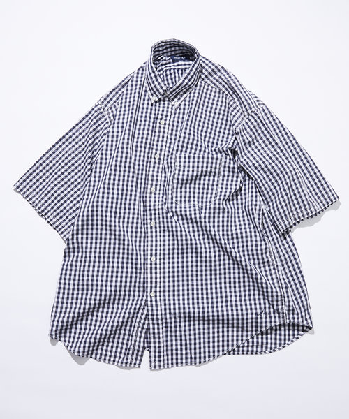 Faded S/S Shirt (Plaid)/フェイデッド ショートスリーブシャツ チェック