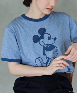 【ミッキー】杢リンガーTシャツ