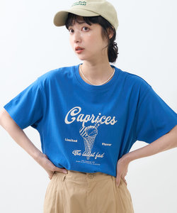 Icecream Tシャツ/アイスクリームTシャツ/プリントTシャツ