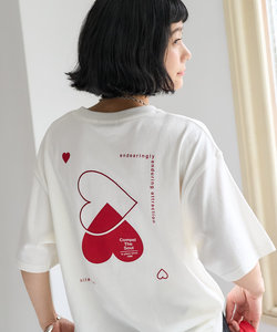 ダブルハートTシャツ