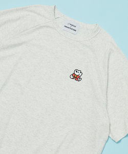 別注 「Pixel&dog2」 ワンポイント クルーネック半袖Tシャツ