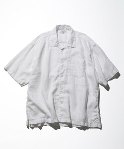 Linen Open Collar Shirt/リネン オープンカラーシャツ