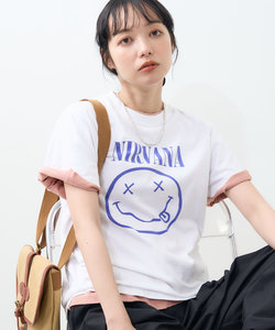 NIRVANA コンパクトTシャツ/ニルバーナ コンパクトTシャツ/ロックT/バンドT