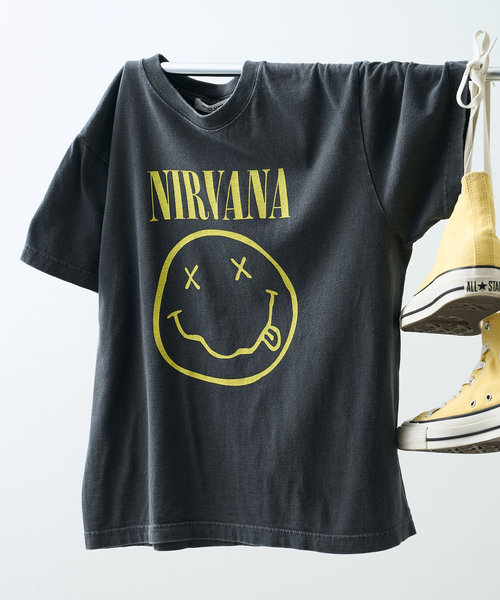 NIRVANA コンパクトTシャツ/ニルバーナ コンパクトTシャツ/ロックT/バンドT