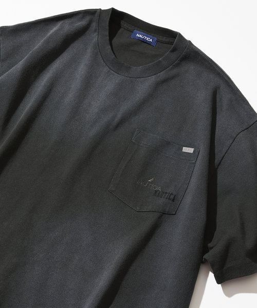 Garment Dyed Hidden Logo S/S PKT Tee/ガーメントダイ ヒドゥンロゴ ショーツ ポケットTシャツ