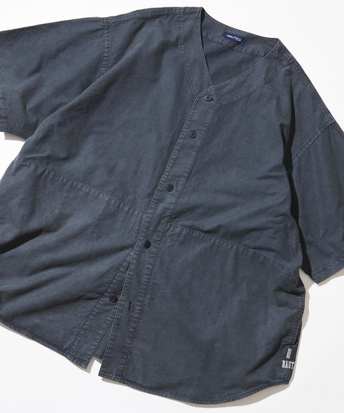 Garment Dyed Baseball Shirt S/S/ガーメントダイ ベースボールシャツ ショートスリーブ