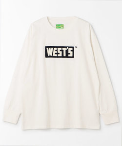 WESTS LOGO L/S T-SHIRT/クルーネック ロングスリーブ Tシャツ