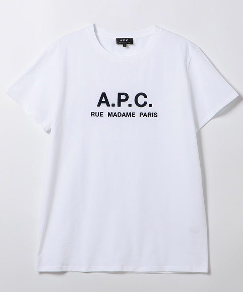 T-SHIRT RUE MADAME/ロゴ クルーネック Tシャツ