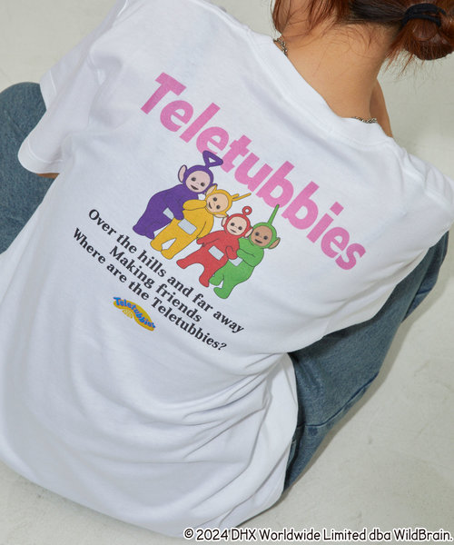 Teletubbies バックビッグロゴ Tシャツ