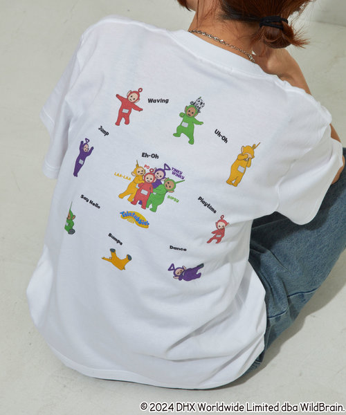 Teletubbies バックプリント Tシャツ