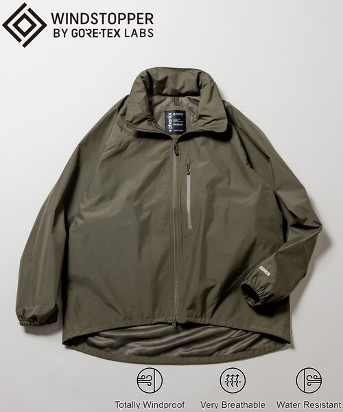 ノースフェイス フリース WINDSTOPPER カーキ ブラック メンズL ノースフェイス フリース WINDSTOPPER カーキ ブラック メンズL