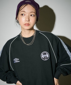 別注 Line Logo Crew Neck Sweat/別注 ラインロゴ クルーネック スウェット