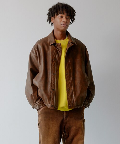 FADED SHEEP SKIN TRACK JACKET ジャケット・アウター FADED SHEEP