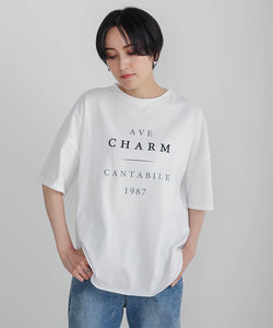 【コットン100】ロゴオーバーTシャツ