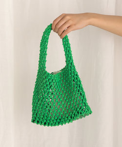 手編みミニハンドバッグ