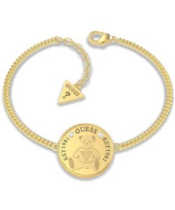 VINTAGE BEAR Bear Coin Chain Bracelet (Gold)