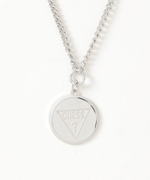 VINTAGE BEAR Bear Coin Chain Necklace (Silver) | GUESS（ゲス）の ...