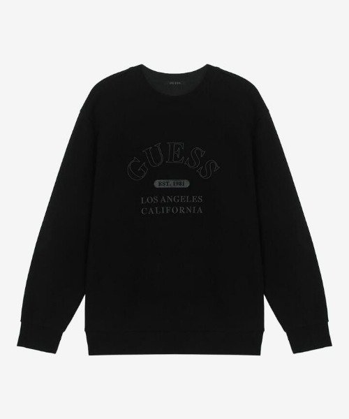 Lettering Embroidery Sweatshirt