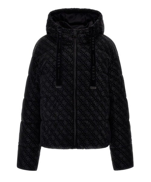 4G Logo Hooded Puffa Jacket | GUESS（ゲス）の通販 - &mall