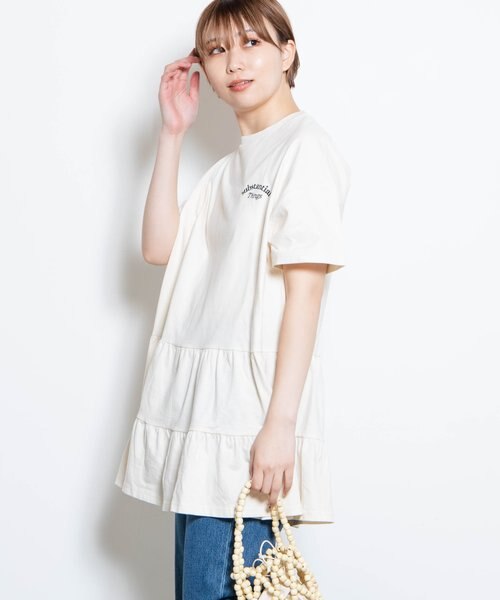 ティアードｔｅｅワンピース Wego ウィゴー の通販 Mall