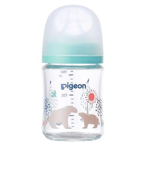 母乳実感 耐熱ガラス 160ml Bear