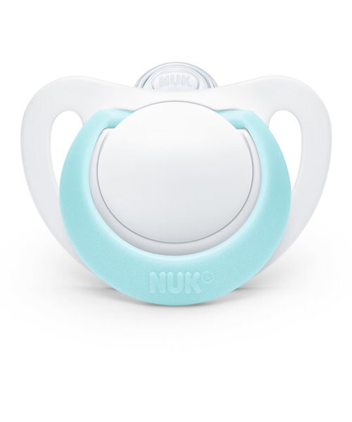 おしゃぶり ジーニアス 消毒ケース付き 6 18カ月用 水色 アカチャンホンポ アカチャンホンポ の通販 Mall