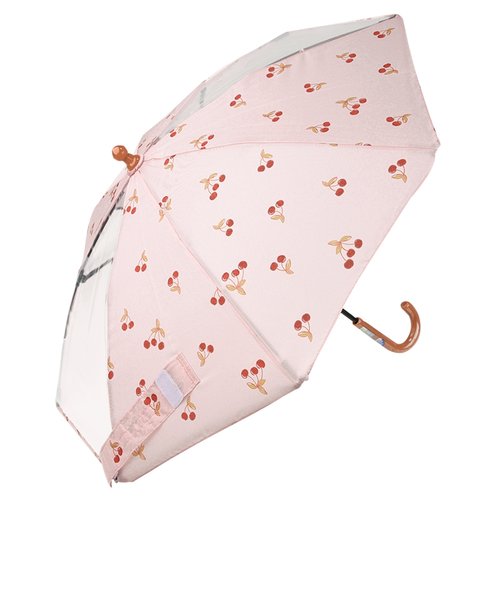 [35・40・45cm]フチまる傘　さくらんぼ