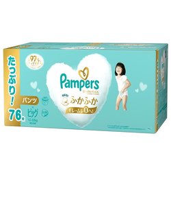 【特別配送料有】[パンツ]パンパース 肌へのいちばん ふかふか ビッグサイズ 38枚×2