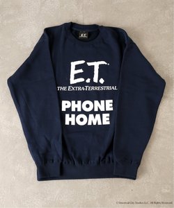 【E.T. / イーティー】for relume クルーネックスウェット