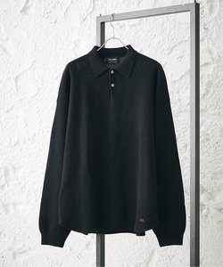 【PALMER for relume】SLOUCHY コットンニット ポロ